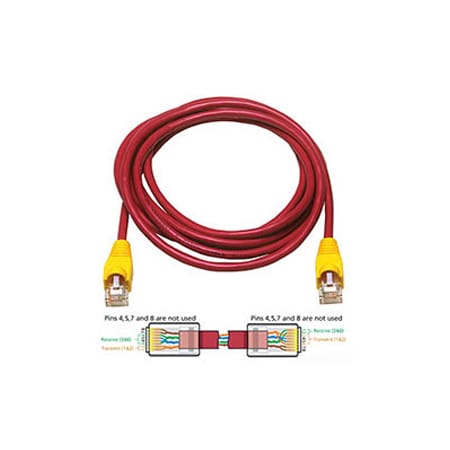 Allen Tel Cat 5e Crossover Cable, 5 ft AT1505-REC